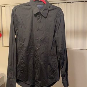 Zara black dress shirt